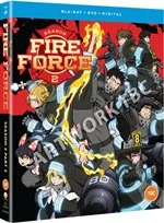 Image of Fire Force Season 2 Part 2 - Bluray/DVD Combo + Digital Copy