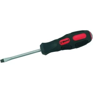 image of Wickes 5mm Soft Grip Slotted Screwdriver - 75mm