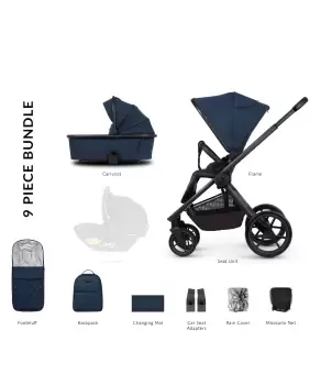 Image of Venicci Tinum Edge 2-in-1 Pram - Ocean