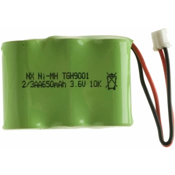 image of E24H (TGH9001) Cordless Phone battery 3x 2/3 AA 3.6V 650mAh - Enix