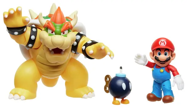Image of Nintendo Mario vs. Bowser's Lava Battle Set