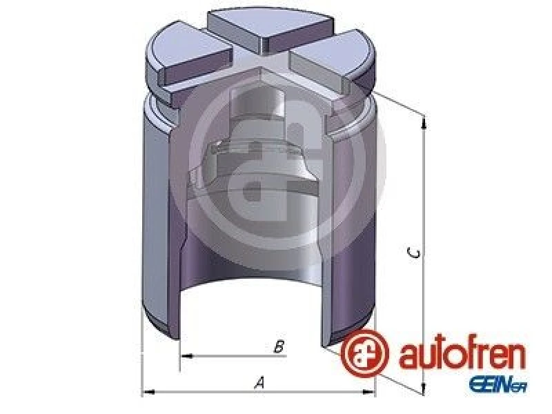 Image of AUTOFREN SEINSA Brake caliper piston AUTOFREN SEINSA D025472