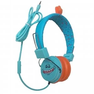 Image of Lazerbuilt Rick & Morty Mr Meeseeks Kids Headphones