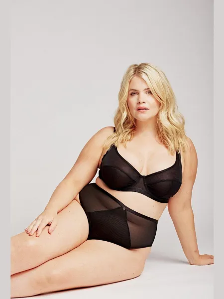 Image of Soft Mesh High Apex Bra