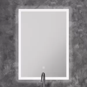 Image of NxtGen Ohio LED 500x700mm Illuminated Bathroom Mirror with Shaver Socket and Demist Pad