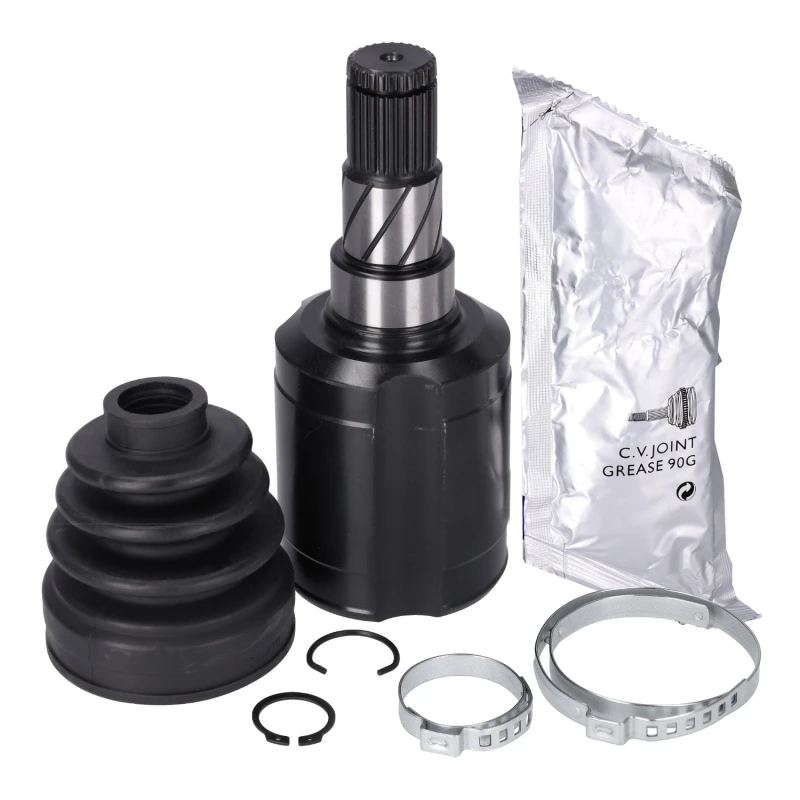 Image of FEBI BILSTEIN 184626 CV Joint Front Axle Left, with grease Joint Kit,drive shaft (5)