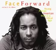 Image of face forward young african american men in a critical age