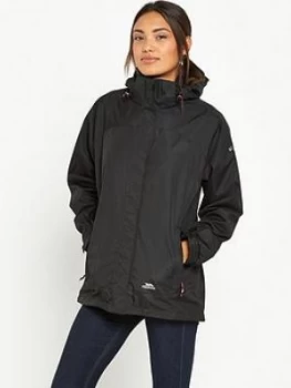 image of Trespass Nasu II Waterproof Jacket - Black Size M Women