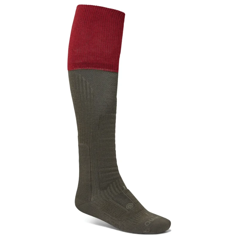 Image of Chaussettes Le Chameau Vierzon Rouge Unisex 47/50