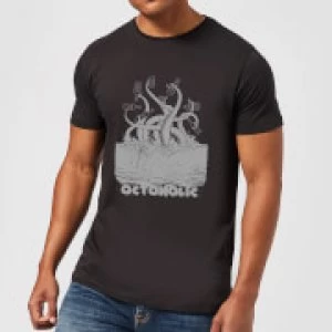 image of Beershield Octoholic T-Shirt - Black