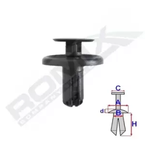 Image of ROMIX Clip TOYOTA C70316 9046707181
