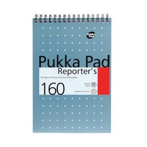 image of Pukka Pad Reporters Shorthand Notebook 80gsm 160 Pages NM001