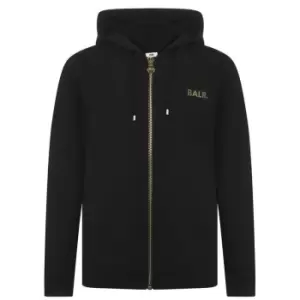 BALR Q Series Zip Hoodie - Black