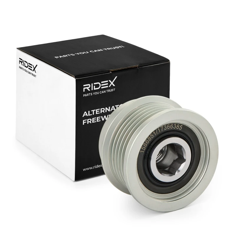 Image of RIDEX Alternator clutch pulley RIDEX 1390F0108