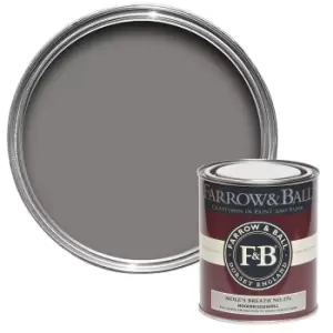Image of Farrow & Ball Modern Eggshell Paint Mole's Breath - 750ml