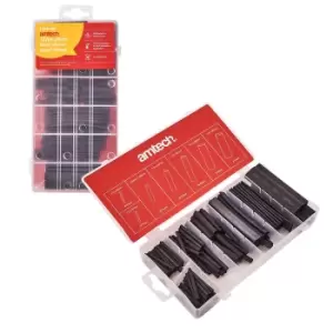 image of Amtech 127pc Heat Shrink Assortment - Black