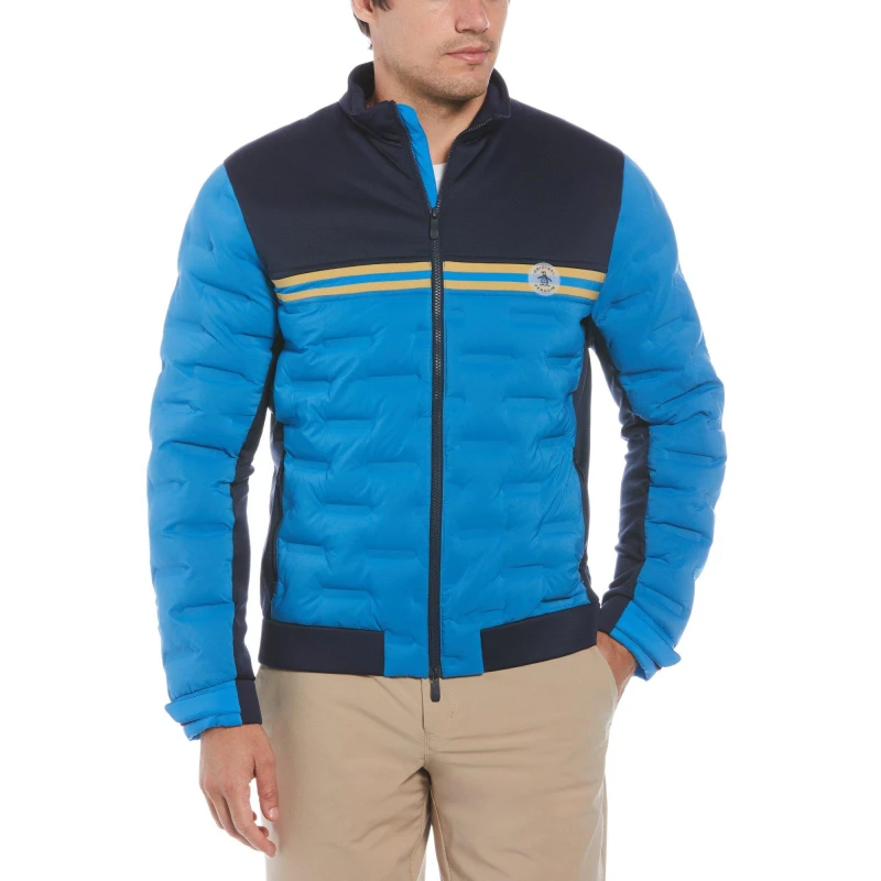 Image of Original Penguin LsFlZp 80SMx Performance Jackets Small Black 63246640350