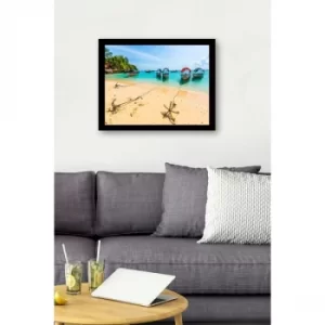 Image of SC1025 Multicolor Decorative Framed MDF Painting