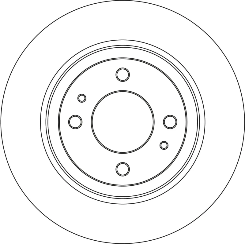 Image of Brake disc TRW DF6561