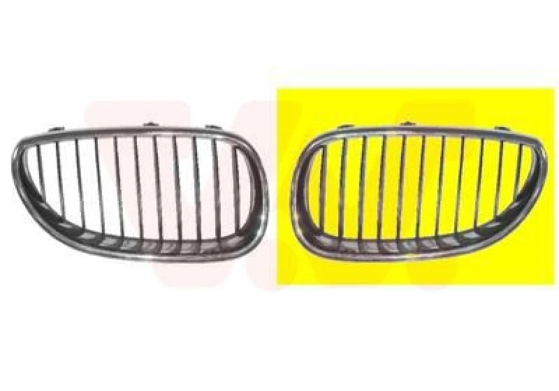 Image of VAN WEZEL Radiator Grille VAN WEZEL 0655513