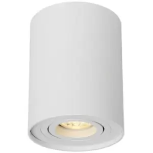 Image of Lucide Lighting - Lucide tube - Surface Mounted Ceiling Spotlight - Ø9,6cm - 1xGU10 - White