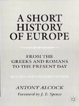 Image of A Short History of Europe by A. Alcock Paperback