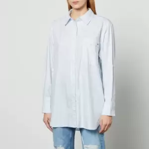 Image of Tommy Hilfiger Oversized Cotton Shirt - EU 36/UK 8