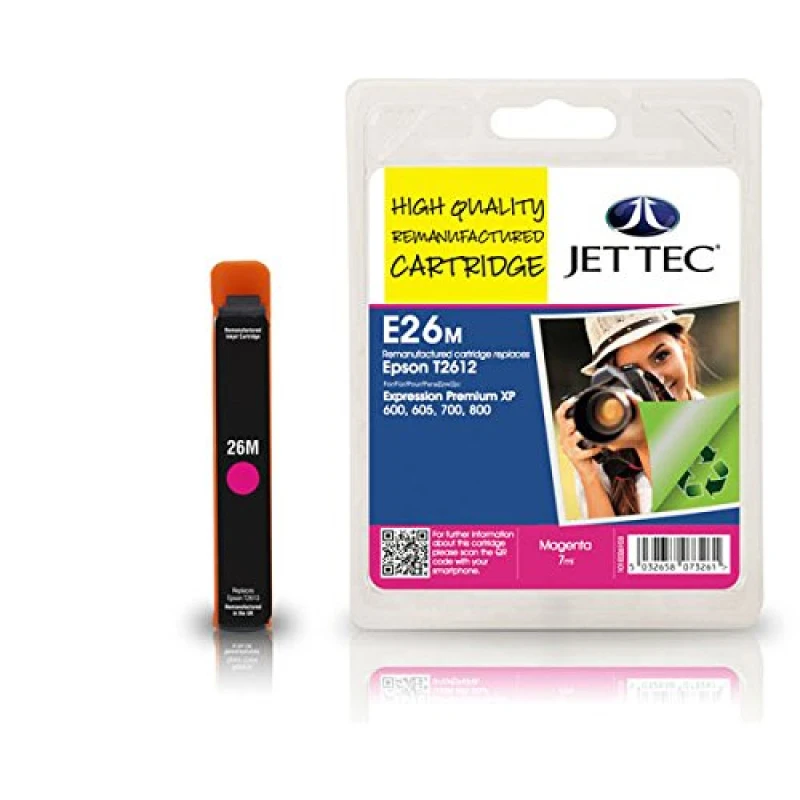 Image of Jet Tec 101E026103 ink cartridge Standard Yield Magenta