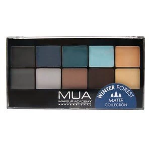 Image of MUA Eyeshadow Palette - Winter Forest