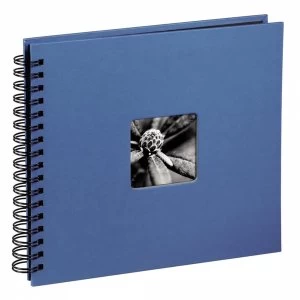 Image of Fine Art Spiral Bound Album 36x32cm 50 Black pages (Azure)