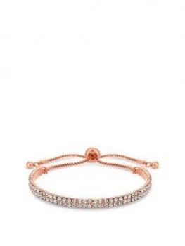 Image of Jon Richard Jon Richard Rose Gold Double Cupchain Toggle