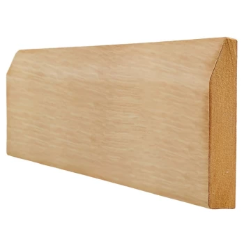 Image of LPD Unfinished Oak Chamfered Architrave - 2200mm x 70mm (87 inch x 3 inch)