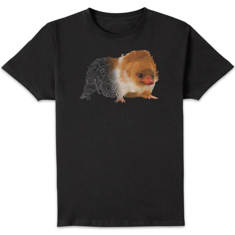 Image of Fantastic Beasts Tribal Baby Niffler Men's T-Shirt - Black - S