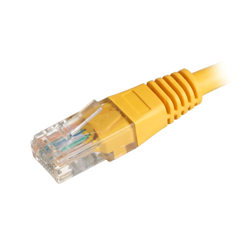 Image of Cablenet CNL 100PK 0.3M C5e Yw UTP PVC 24AWG FMB networking cable