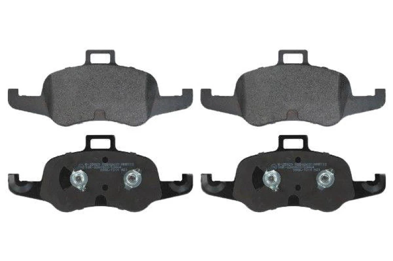 Image of SWAG 33 10 5254 Brake pad set Front Axle, prepared for wear warning indicator, with piston clip Brake Pad Set,disc brake (402)