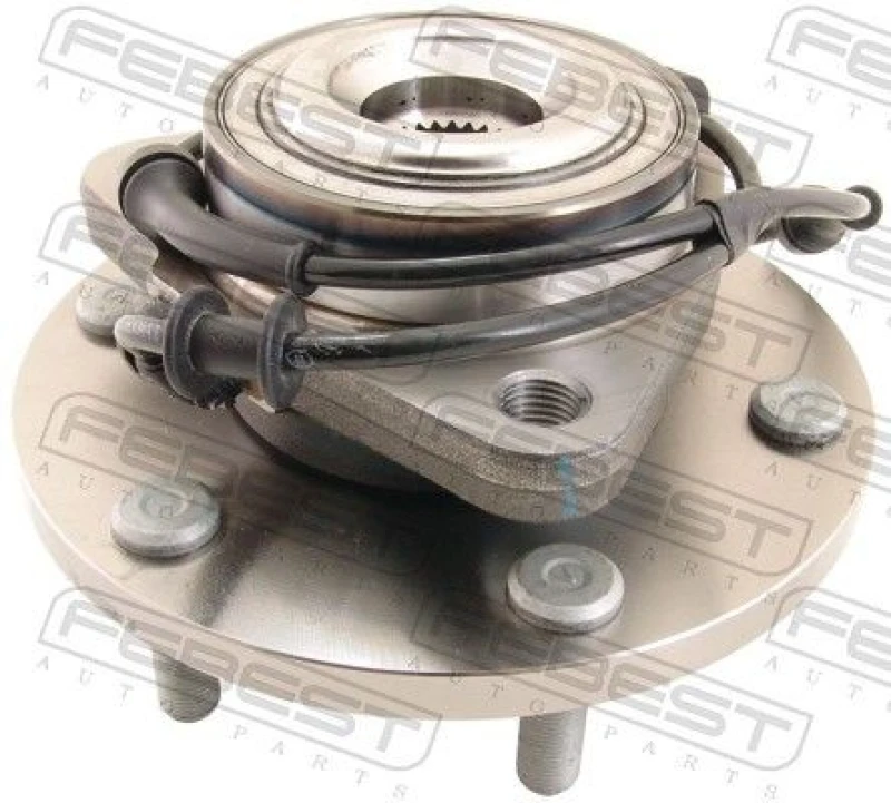 Image of FEBEST 0282-A60F Wheel Hub Front Axle, with ABS sensor ring Wheel Hub (653)