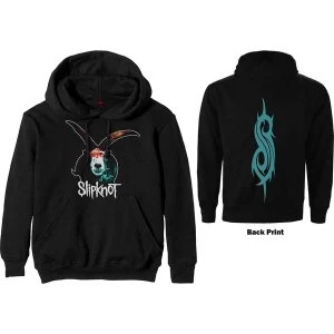 image of Slipknot - Graphic Goat Unisex Medium Pullover Hoodie - Black