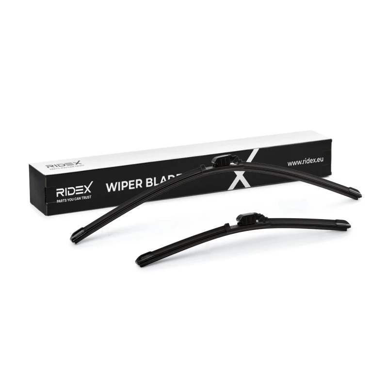 Image of RIDEX 298W17284 Wiper blade Front, 400mm, Flat wiper blade Wiper Blade (298)