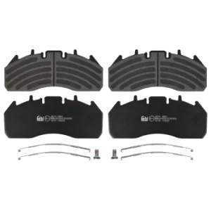 Image of Brake Pad 16778 by Febi Bilstein Front/Rear Axle