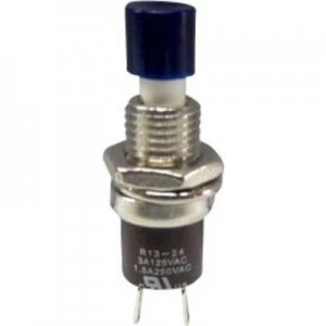 image of SCI R13 24B1 05 BL Pushbutton 250 V AC 1.5 A 1 x OnOff momentary