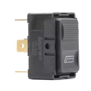 Image of TOPRAN Switch, window winder AUDI 107 555 4A0959855A,4A0959855A01C,893959855 89395985501C