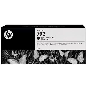 Image of HP 792 Black Latex Designjet Ink Cartridge