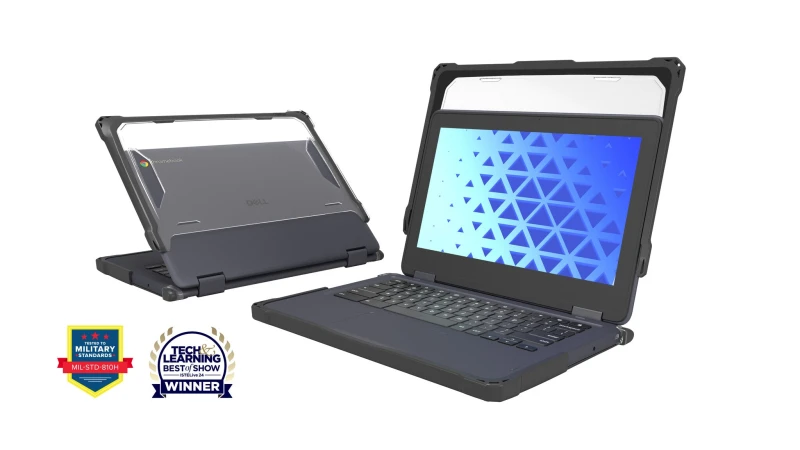 Image of Max Cases MAXCases DLESF3CB112GRY laptop case 27.9cm (11") Shell case Grey DLESF3CB112GRY