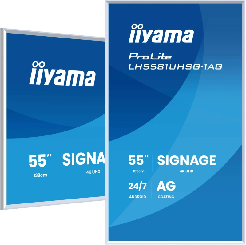 Image of iiyama LH5581UHSG-1AG Signage Display Digital signage flat panel 138.7