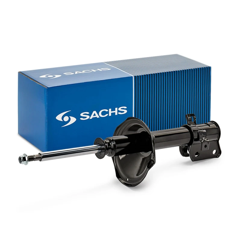 Image of SACHS 317 165 Shock absorber Front Axle Right, Gas Pressure, Twin-Tube, Suspension Strut, Top pin Shock Absorber (854)