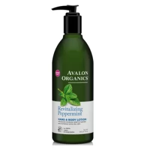 image of Avalon Organics Peppermint Hand & Body Lotion 340g