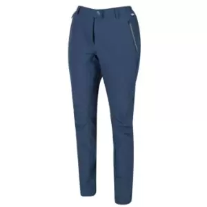 image of Regatta Womens Highton Trousers Reg Leg - Blue