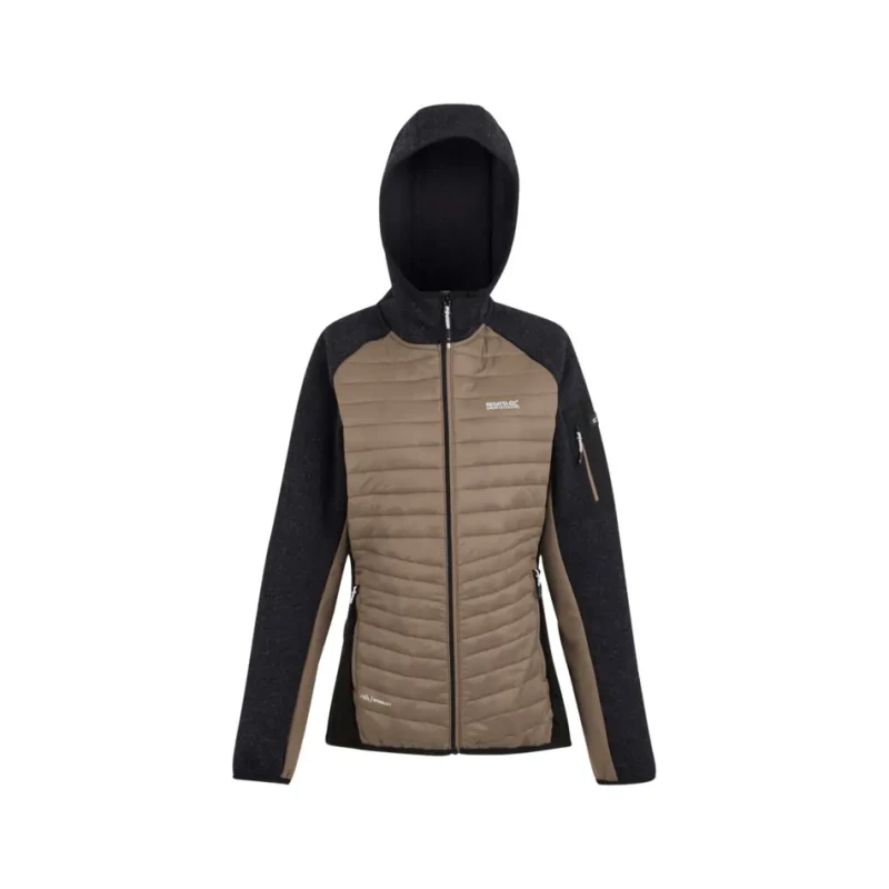 Image of Womens full zip hoodie Regatta Newhill Marron Female 44
