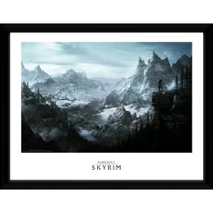 image of Skyrim Vista Collector Print (30 x 40cm)