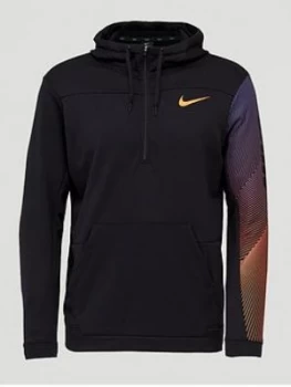 Image of Nike Dry Overhead Hoodie Lv 2.0 - Black/Red